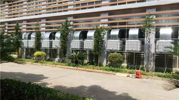 高溫五金電子車間降溫通風環(huán)保空調(diào)效果明顯