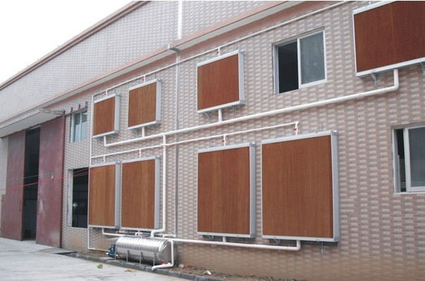 深圳石巖環(huán)保空調，公明水簾降溫工程