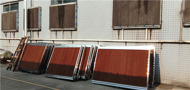 水簾紙、更換水簾塊