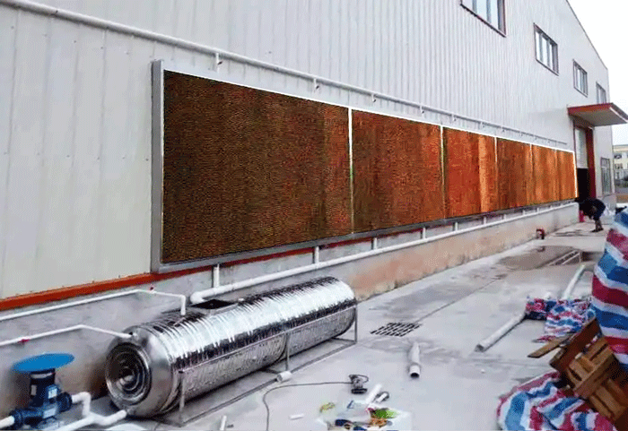 東莞水簾風(fēng)機的利和弊，工業(yè)廠房降溫